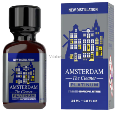 Amsterdam Platinum 24ml Boxed Премиальный попперс из Люксембурга